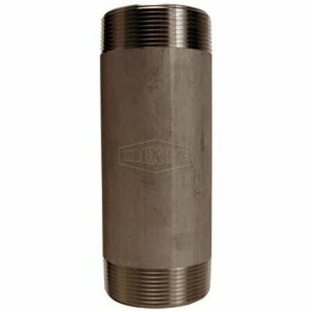 DIXON Threaded Both End Pipe Nipple, 2 in Nominal, MNPT End Style, 3 in L, 316 SS, SCH 40/STD, Domestic TN200X3SS